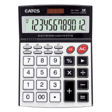 General purpose function Aluminum panel two way power calculator made with transparent special button DC-1503